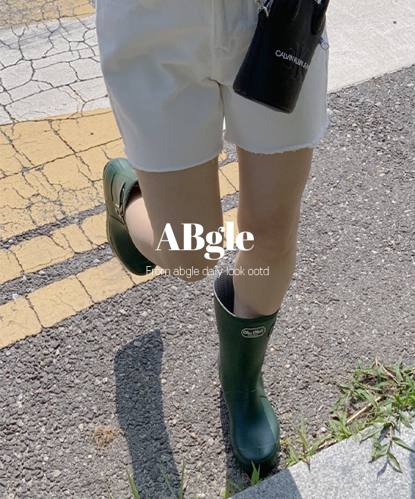 [#장마룩 #레인부츠] Vivid Rain Boots 컬러 비비드 장화 미들 부츠